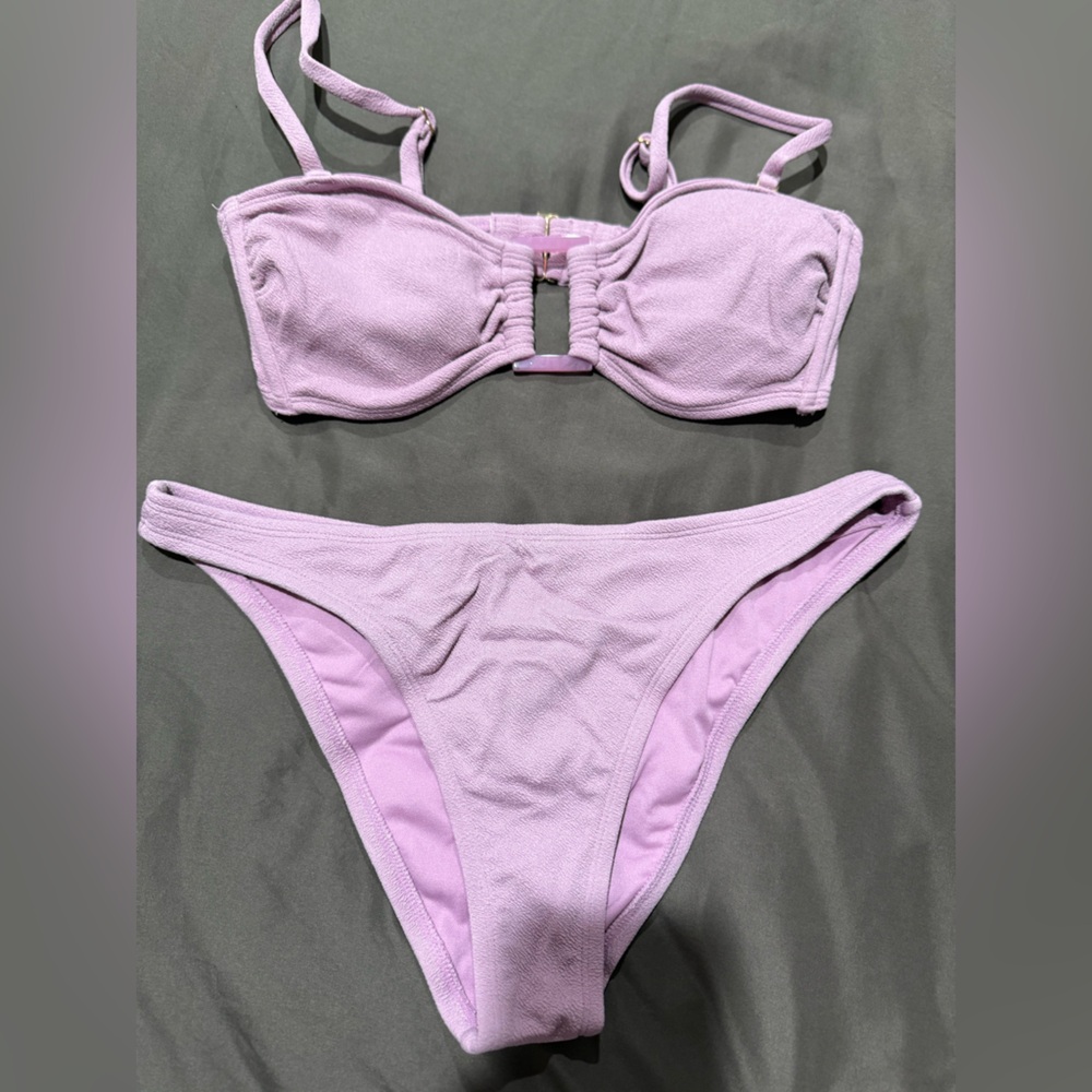 SHADE AND SHORE LILAC BIKINI